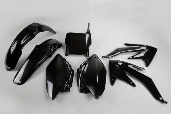 Plastic kit Honda - black - REPLICA PLASTICS - HOKIT110-001 - UFO Plast