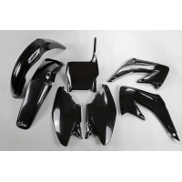 Kit Plastiche nero per Honda CR 125 (2005-07) - CR 250 (2005-07) - PLASTICHE REPLICA - HOKIT103-001 - Ufo Plast