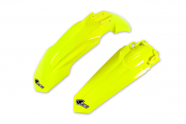 Kit parafanghi - giallo fluo - Honda - PLASTICHE REPLICA - HOFK119-DFLU - UFO Plast