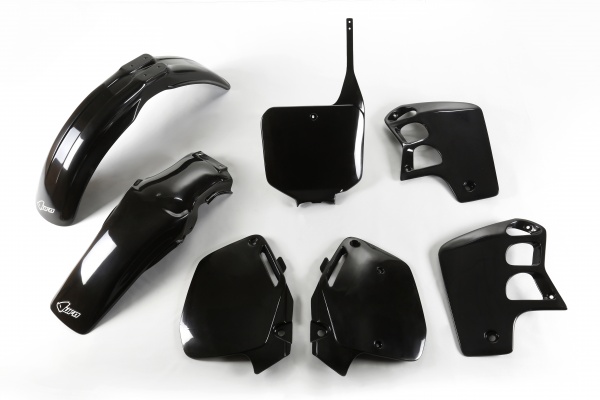 Plastic kit Honda - black - REPLICA PLASTICS - HOKIT089-001 - UFO Plast