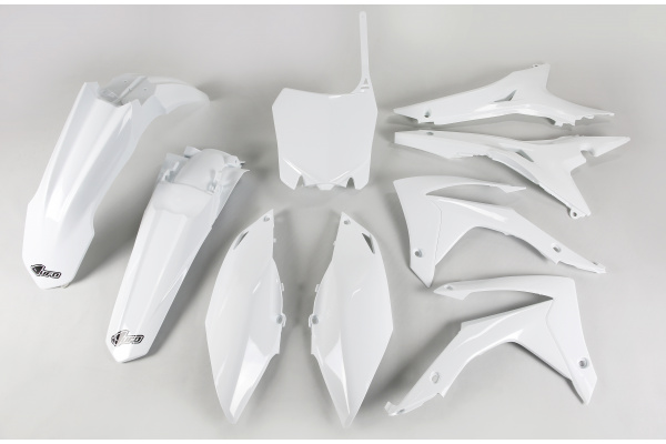 Plastic kit Honda - white 041 - REPLICA PLASTICS - HOKIT122-041 - UFO Plast
