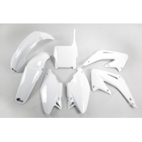 Kit Plastiche bianco per Honda CR 125 (2005-07) - CR 250 (2005-07) - PLASTICHE REPLICA - HOKIT103-041 - Ufo Plast