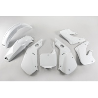 Plastic Kit white for Honda CR 125 (1998-99) - CR 250 (1997-99) - REPLICA PLASTICS - HOKIT094-041 - Ufo Plast Plastic Kit white for Honda CR 125 (1998-99) - CR 250 (1997-99) - REPLICA PLASTICS - HOKIT094-041 - Ufo Plast