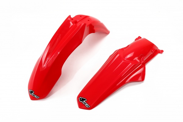 Kit parafanghi - rosso - Honda - PLASTICHE REPLICA - HOFK113-070 - UFO Plast