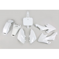 Plastic kit - white 041 - Honda - REPLICA PLASTICS - HO36004-041 - UFO Plast