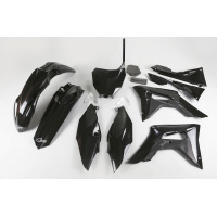 Plastic kit Honda - black - REPLICA PLASTICS - HOKIT123-001 - UFO Plast
