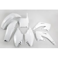 Kit Plastiche bianco per Honda CR 125 (2004) - CR 250 (2004) - PLASTICHE REPLICA - HOKIT102-041 - Ufo Plast Kit Plastiche bianco per Honda CR 125 (2004) - CR 250 (2004) - PLASTICHE REPLICA - HOKIT102-041 - Ufo Plast