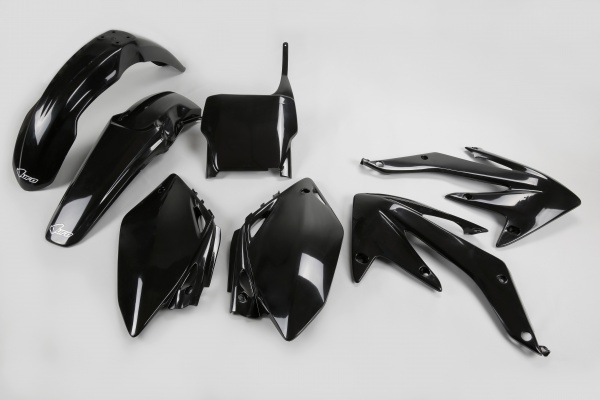 Plastic kit Honda - black - REPLICA PLASTICS - HOKIT108-001 - UFO Plast
