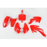 Kit plastiche Honda - rosso - PLASTICHE REPLICA - HO36004-070 - UFO Plast