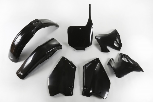 Plastic kit Honda - black - REPLICA PLASTICS - HOKIT095-001 - UFO Plast