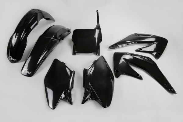 Plastic kit Honda - black - REPLICA PLASTICS - HOKIT107-001 - UFO Plast