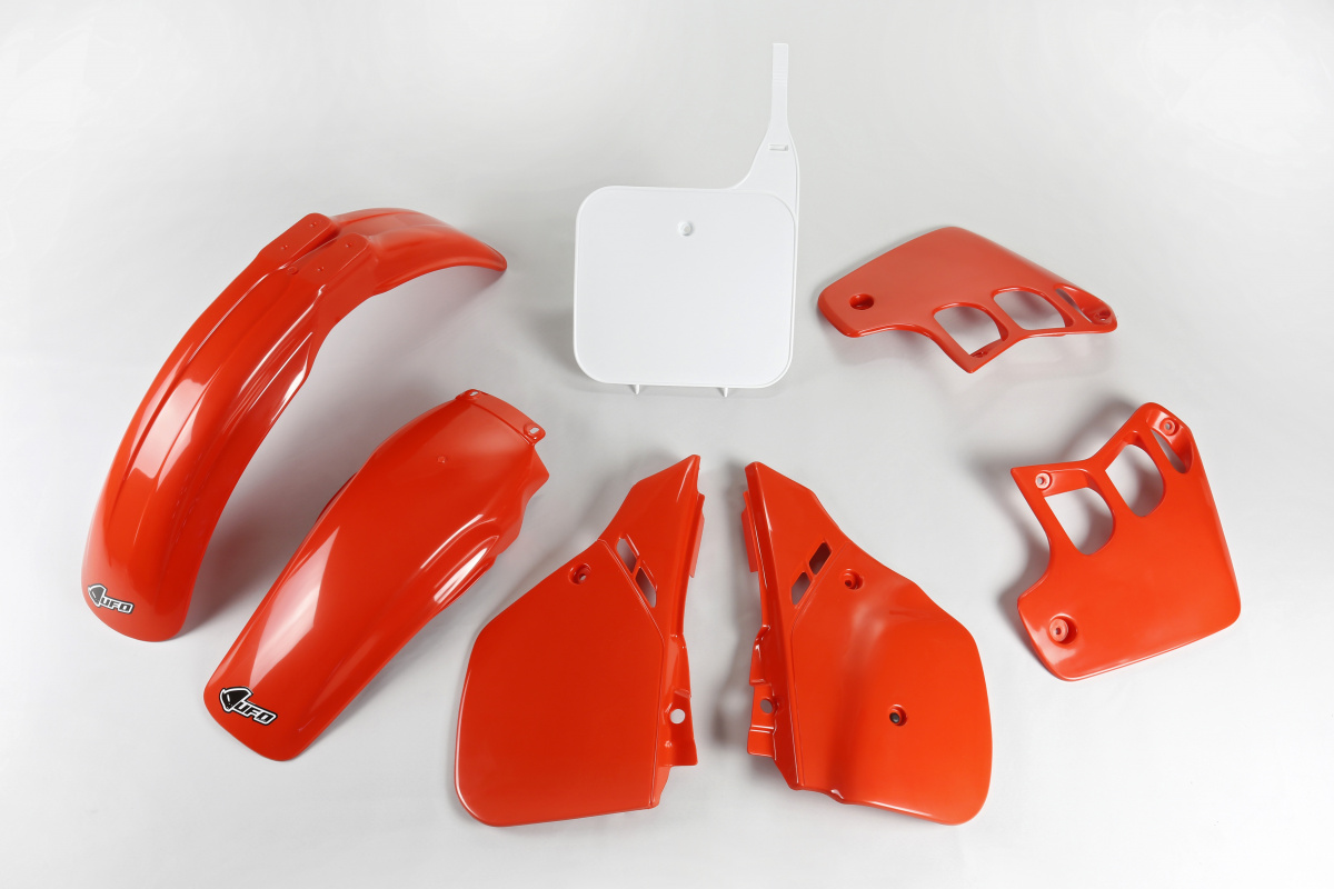 Kit Plastiche OEM Color 90 per Honda CR 125 (1989-90) - PLASTICHE REPLICA - HOKIT098-999W - Ufo Plast