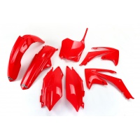 Plastic kit Honda / No USA - red 070 - REPLICA PLASTICS - HOKIT114-070 - UFO Plast