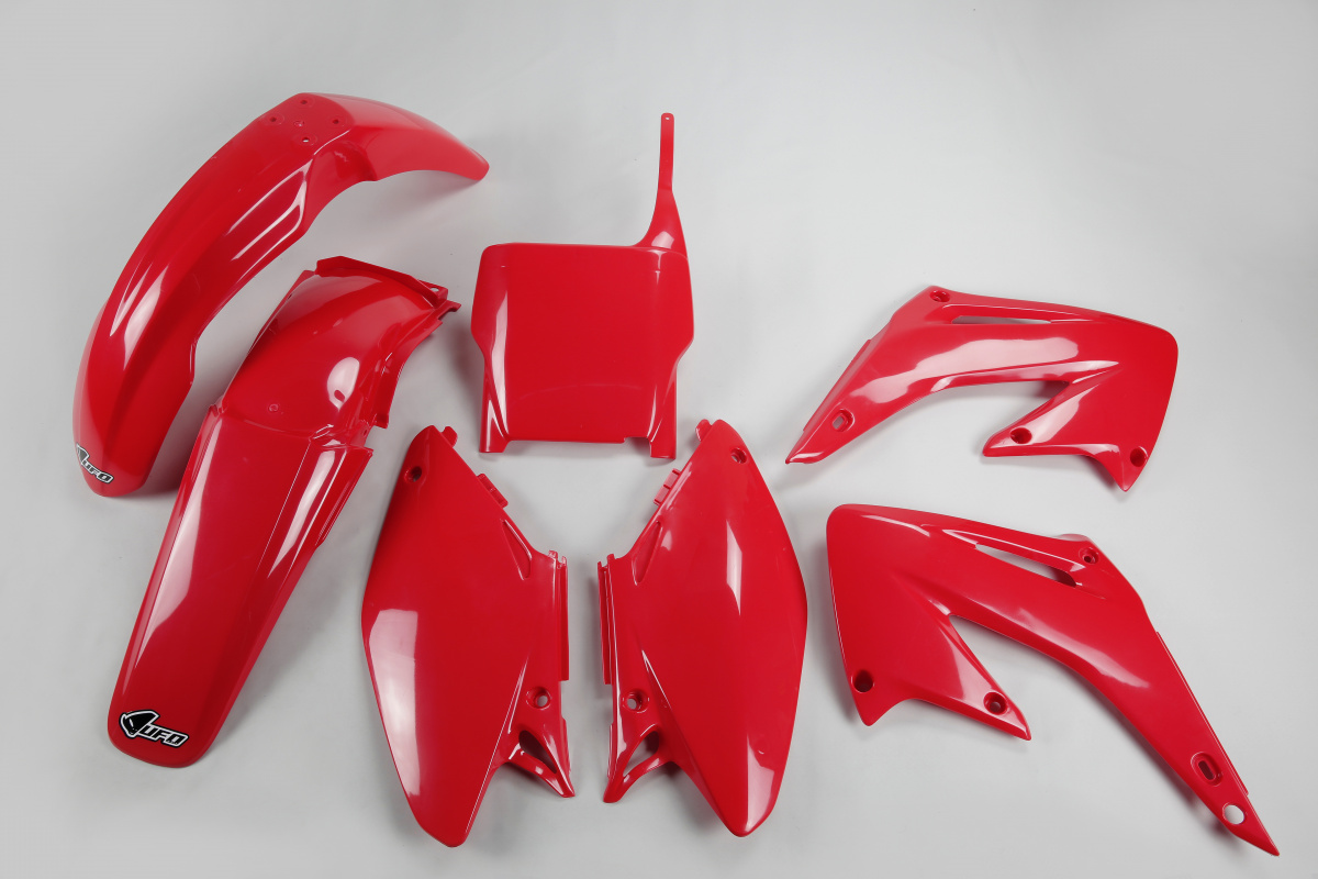 Kit Plastiche rosso per Honda CR 125 (2004) - CR 250 (2004) - PLASTICHE REPLICA - HOKIT102-070 - Ufo Plast