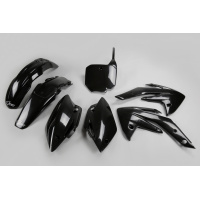 Plastic kit Honda - black - REPLICA PLASTICS - HOKIT111-001 - UFO Plast