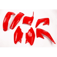 Kit Plastiche rosso per Honda CR 125 (2002-03) - CR 250 (2002-03) - PLASTICHE REPLICA - HOKIT101-070 - Ufo Plast Kit Plastiche rosso per Honda CR 125 (2002-03) - CR 250 (2002-03) - PLASTICHE REPLICA - HOKIT101-070 - Ufo Plast