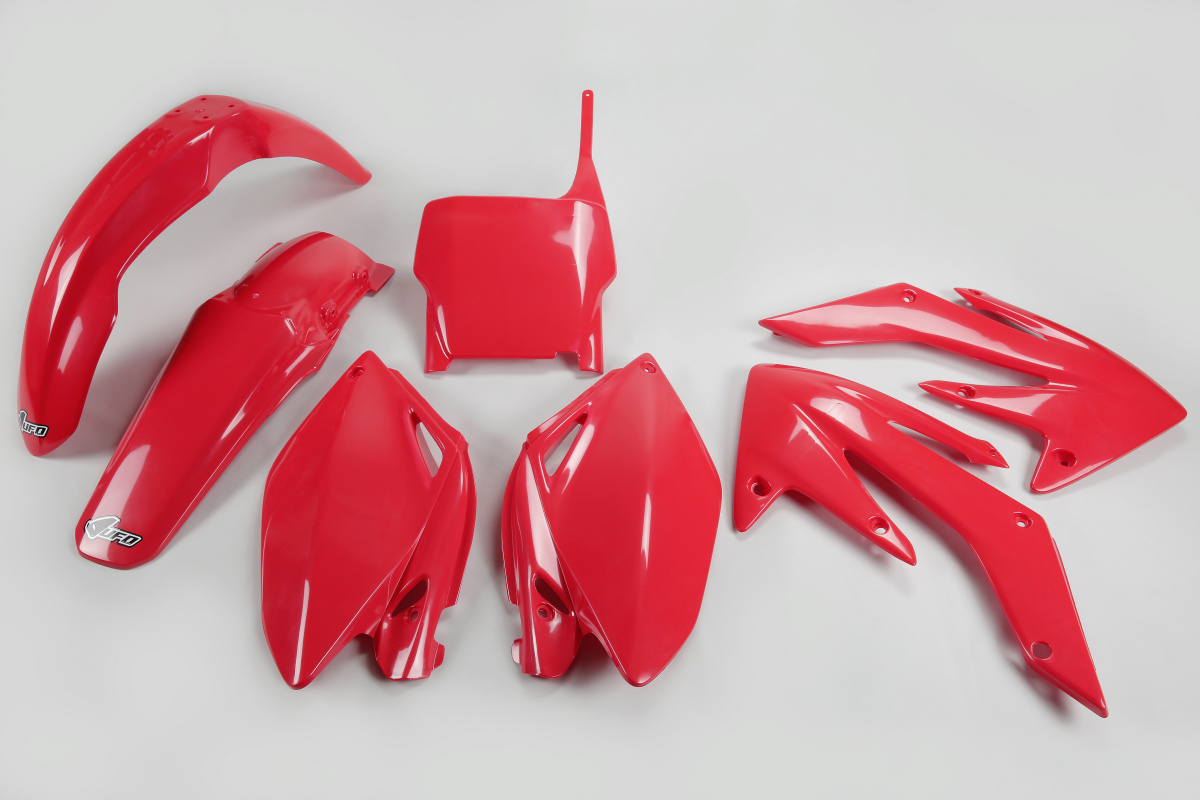 Kit Plastiche rosso per Honda CRF 250R (2006-07) - PLASTICHE REPLICA - HOKIT105-070 - Ufo Plast