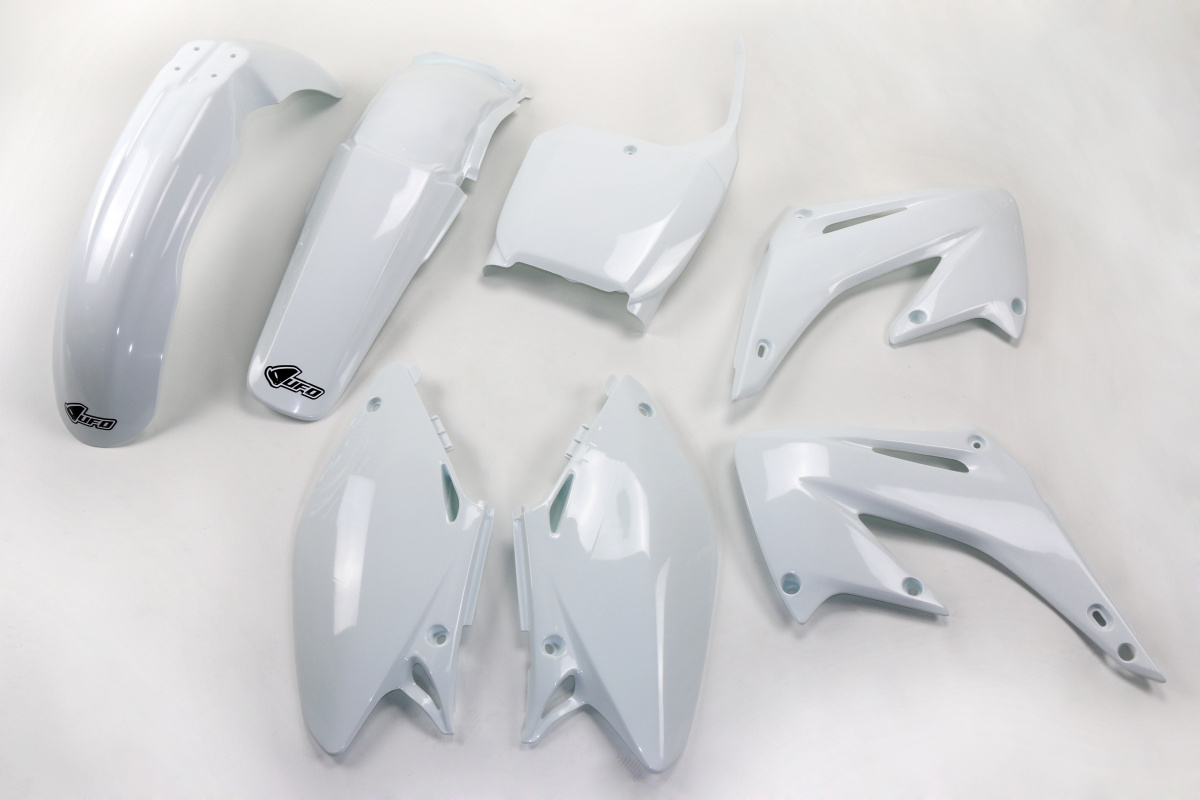 Kit Plastiche bianco per Honda CR 125 (2002-03) - CR 250 (2002-03) - PLASTICHE REPLICA - HOKIT101-041 - Ufo Plast
