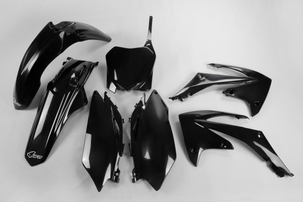 Kit Plastiche nero per Honda CRF 250R (2010) - CRF 450R (2009-10) - PLASTICHE REPLICA - HOKIT113-001 - Ufo Plast