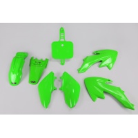 Kit plastiche Honda - verde - PLASTICHE REPLICA - HO36004-026 - UFO Plast