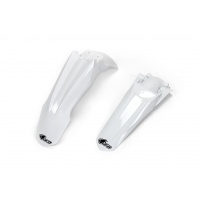 Kit Parafanghi bianco per Honda CRF 250R (2014-17) - CRF 450R (2013-16) - PLASTICHE REPLICA - HOFK116-041 - Ufo Plast