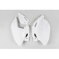 Fiancatine laterali - bianco - Honda - PLASTICHE REPLICA - HO04601-041 - UFO Plast