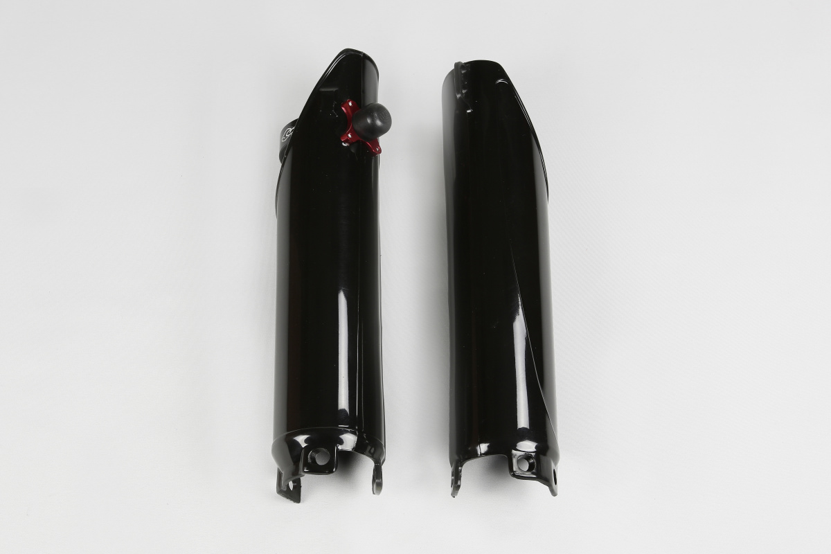 Parasteli + Quick Starter nero per Honda CR 125 (2002-07) - CR 250 (2002-07) - CRF 250R (2004-09) - CRF 450R (2002-08) - PLAS...