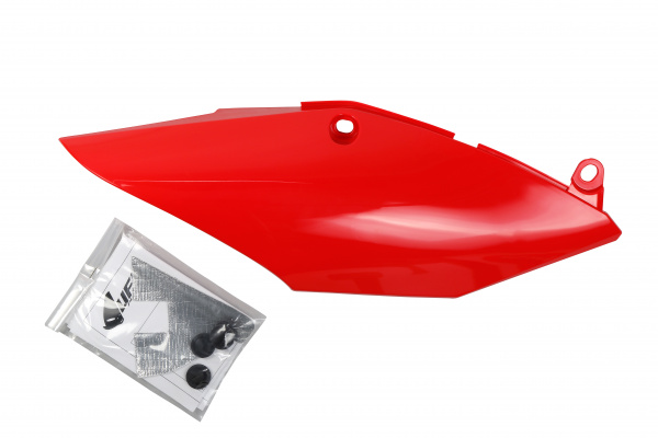 Fiancatine laterali - rosso - Honda - PLASTICHE REPLICA - HO04693-070 - UFO Plast