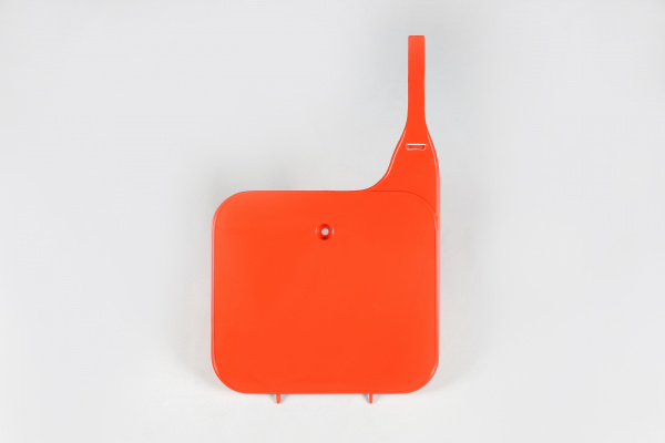 Portanumero anteriore - arancio - Honda - PLASTICHE REPLICA - HO02607-121 - UFO Plast