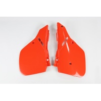 Fiancatine laterali - arancio - Honda - PLASTICHE REPLICA - HO02604-121 - UFO Plast