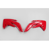 Radiator covers - red 070 - Honda - REPLICA PLASTICS - HO04619-070 - UFO Plast