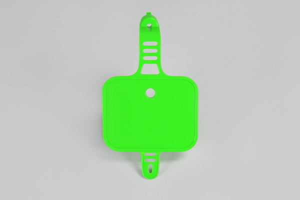 Front number plate - green - Honda - REPLICA PLASTICS - HO03642-026 - UFO Plast