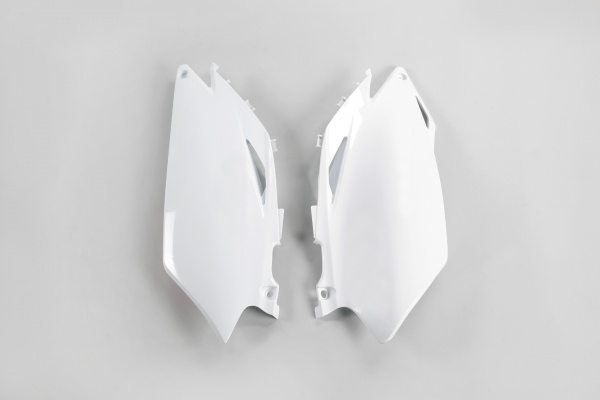 Fiancatine laterali - bianco - Honda - PLASTICHE REPLICA - HO04638-041 - UFO Plast