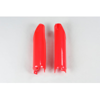 Fork slider protectors - red 067 - Honda - REPLICA PLASTICS - HO03672-067 - UFO Plast