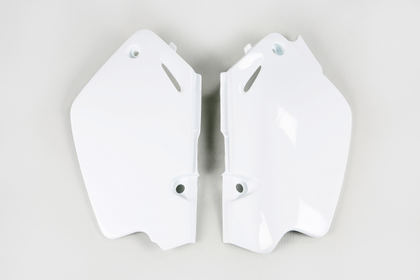 Fiancatine laterali - bianco - Honda - PLASTICHE REPLICA - HO03626-041 - UFO Plast