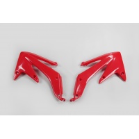 Convogliatori Radiatore rosso per Honda CRF 450R (2005-08) - PLASTICHE REPLICA - HO03655-070 - Ufo Plast