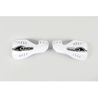 Handguards white for Honda CR 125 (2004-07) - CR 250 (2004-07) - REPLICA PLASTICS - HO03637-041 - Ufo Plast Handguards white for Honda CR 125 (2004-07) - CR 250 (2004-07) - REPLICA PLASTICS - HO03637-041 - Ufo Plast