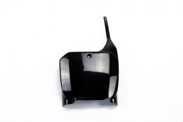 Front number plate - black - Honda - REPLICA PLASTICS - HO03666-001 - UFO Plast