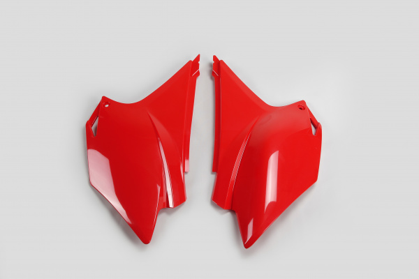Fiancatine laterali - rosso - Honda - PLASTICHE REPLICA - HO04676-070 - UFO Plast