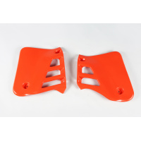 Radiator covers - orange CR 90 - Honda - REPLICA PLASTICS - HO02602-121 - UFO Plast