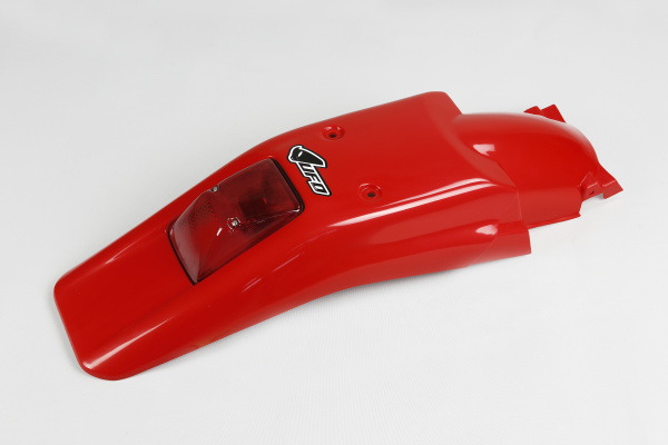 Parafango posteriore / Con portatarga - rosso - Honda - PLASTICHE REPLICA - HO03611-069 - UFO Plast