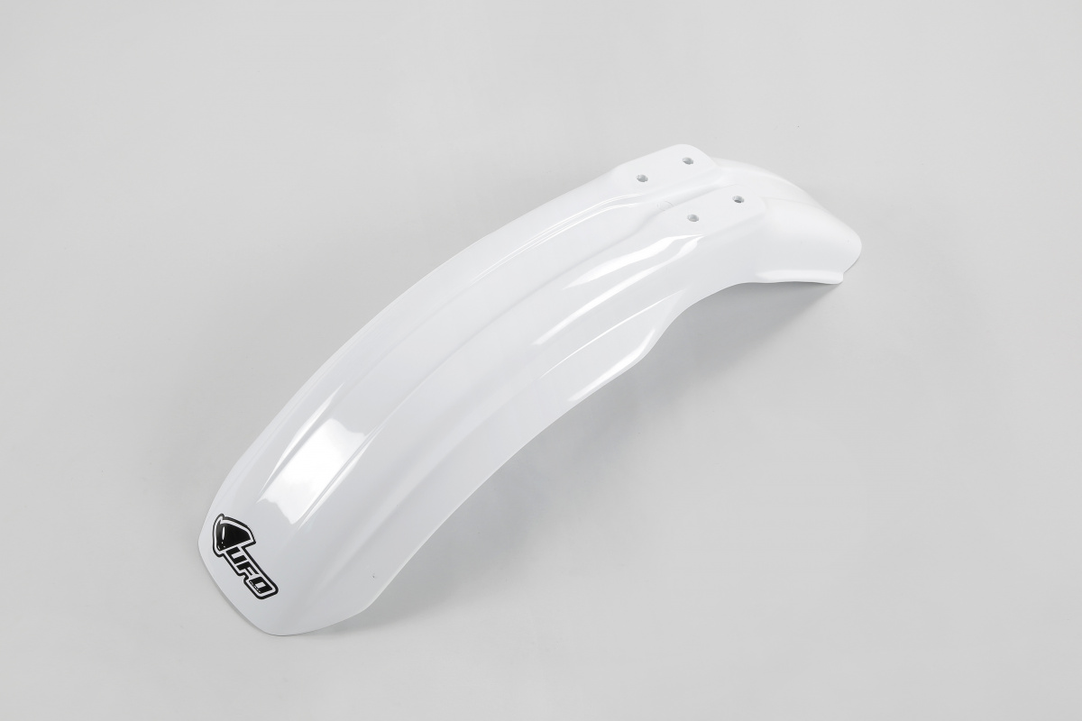 Parafanghi Anteriori bianco per Honda CR 80 (1996-02) - CR 85 (2003-25) - PLASTICHE REPLICA - HO03623-041 - Ufo Plast