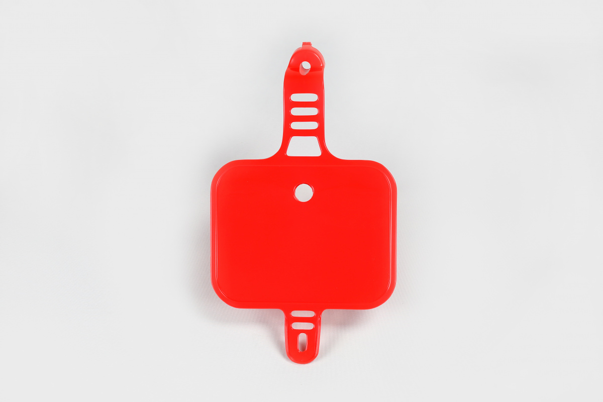 Portanumero anteriore - rosso - Honda - PLASTICHE REPLICA - HO03642-070 - UFO Plast