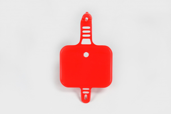 Portanumero anteriore - rosso - Honda - PLASTICHE REPLICA - HO03642-070 - UFO Plast