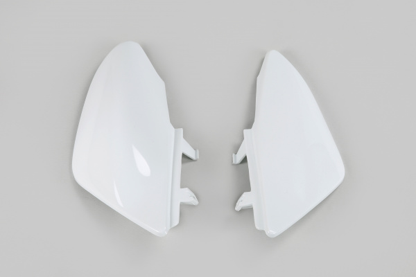 Fiancatine laterali - bianco - Honda - PLASTICHE REPLICA - HO03644-041 - UFO Plast