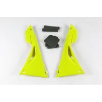 Mixed spare parts / Airbox cover - neon yellow - Honda - REPLICA PLASTICS - HO04685-DFLU - UFO Plast