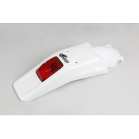 Parafango Posteriore bianco per Honda XR 250R (1996-25) - XR 400R (1996-25) - PLASTICHE REPLICA - HO03611-041 - Ufo Plast