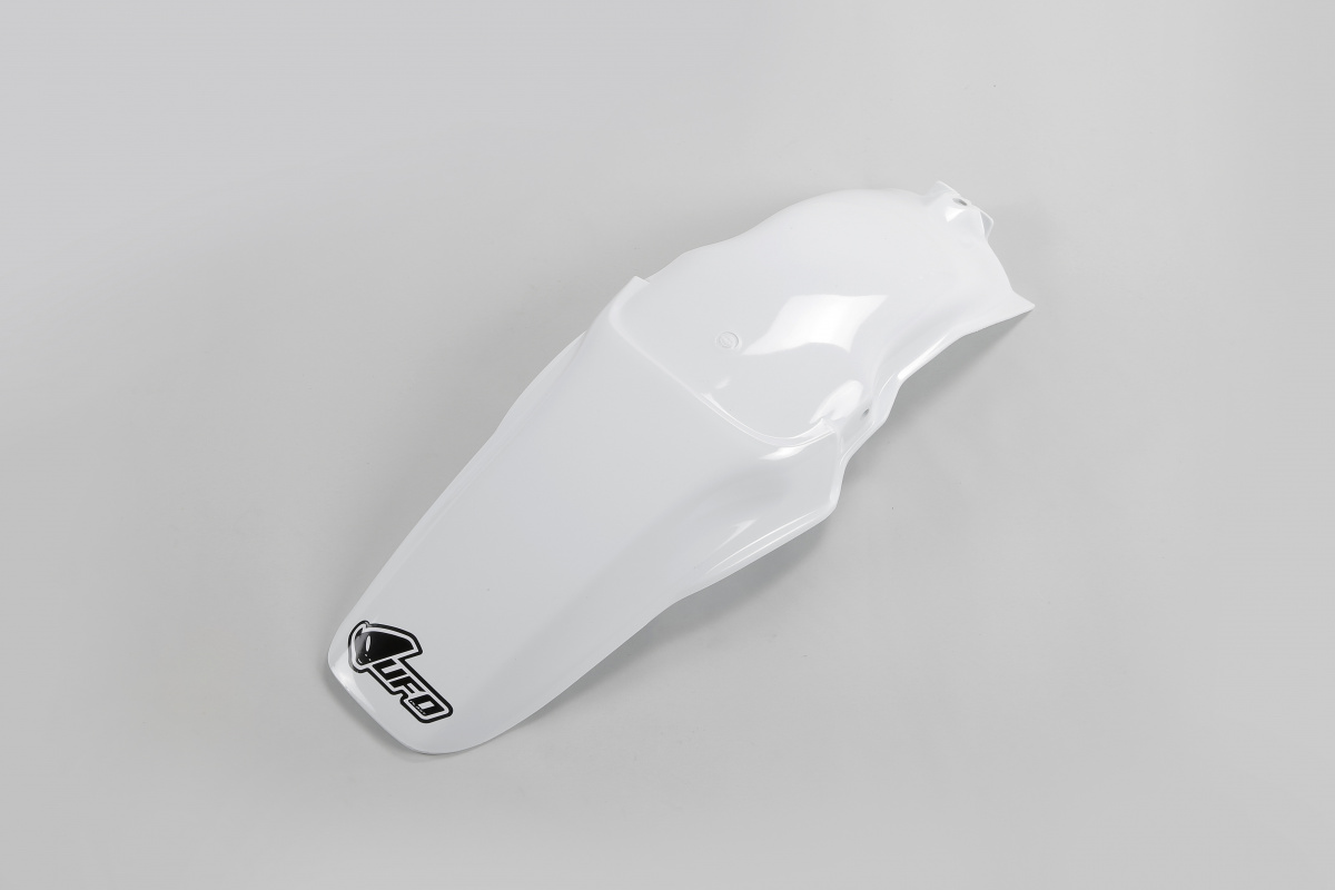 Parafango Posteriore bianco per Honda CR 80 (1996-02) - CR 85 (2003-25) - PLASTICHE REPLICA - HO03627-041 - Ufo Plast