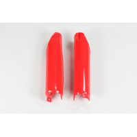Fork slider protectors - red 070 - Honda - REPLICA PLASTICS - HO03672-070 - UFO Plast