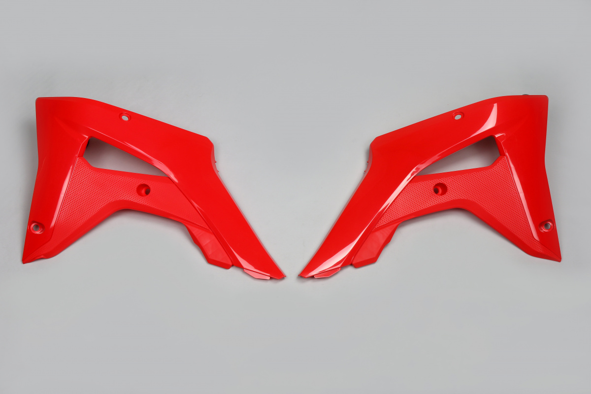 Convogliatori Radiatore rosso per Honda CRF 250RX (2019-21) - CRF 450RX (2017-20) - PLASTICHE REPLICA - HO04683-070 - Ufo Plast